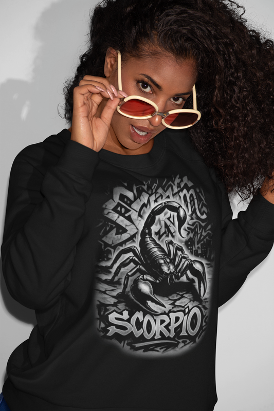 Scorpio Graffiti Crewneck Sweatshirt